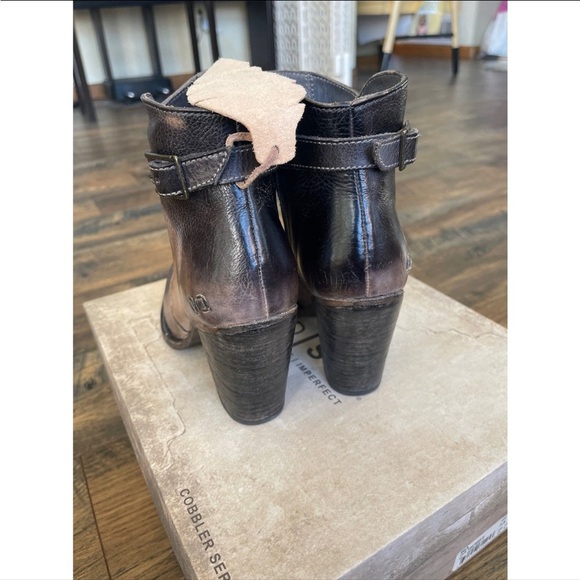 BED STU Women's Isla Heeled Booties in Grey Tonic Breeze (7.5/EU37.5) - Picture 7 of 8